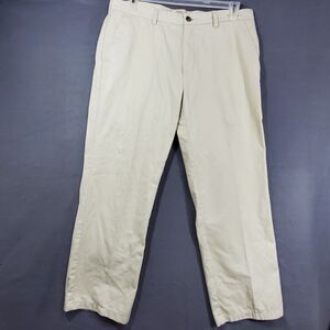 St. John's Bay Pants Mens  Size 36x30 Easy Care Cream Tan Colored